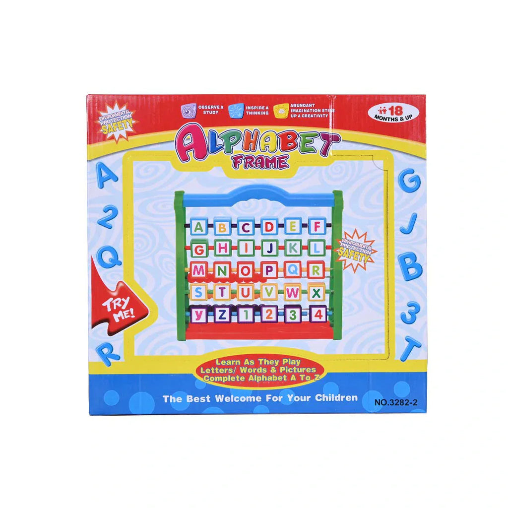 Kids Early Learning Alphabet And Number Frame Educational Toy