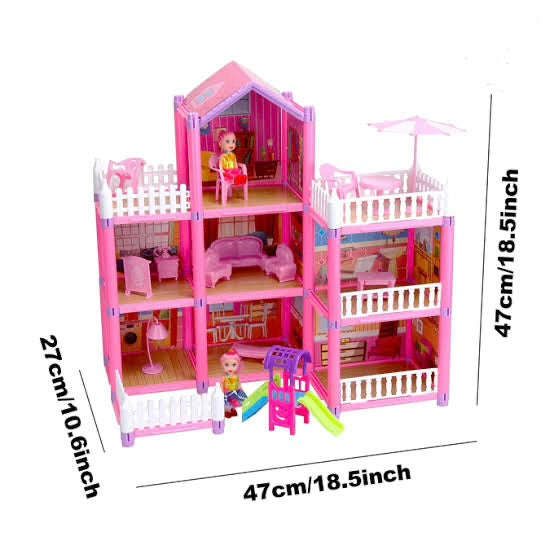 Dream Castle DIY Assemble Doll House