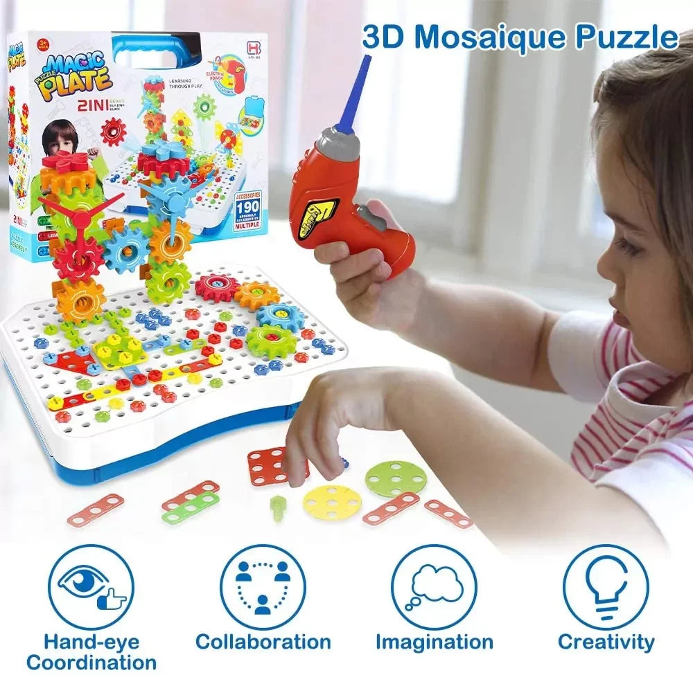 Magic Plate 2in1 Drill Toy