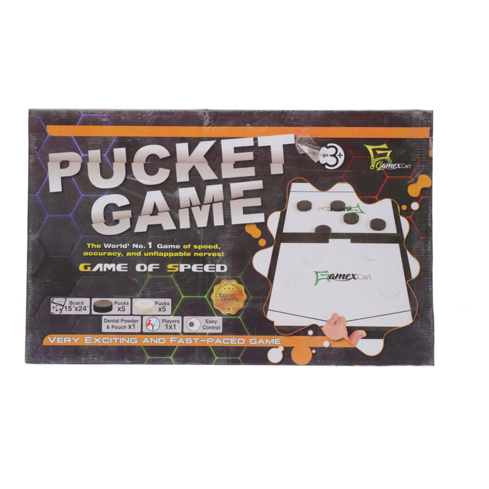 Gamex Cart Pucket Game 3+ Ages