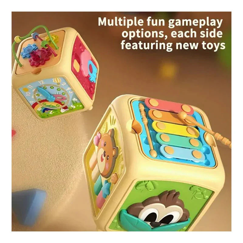 Activity Cube for Kids 8 in 1