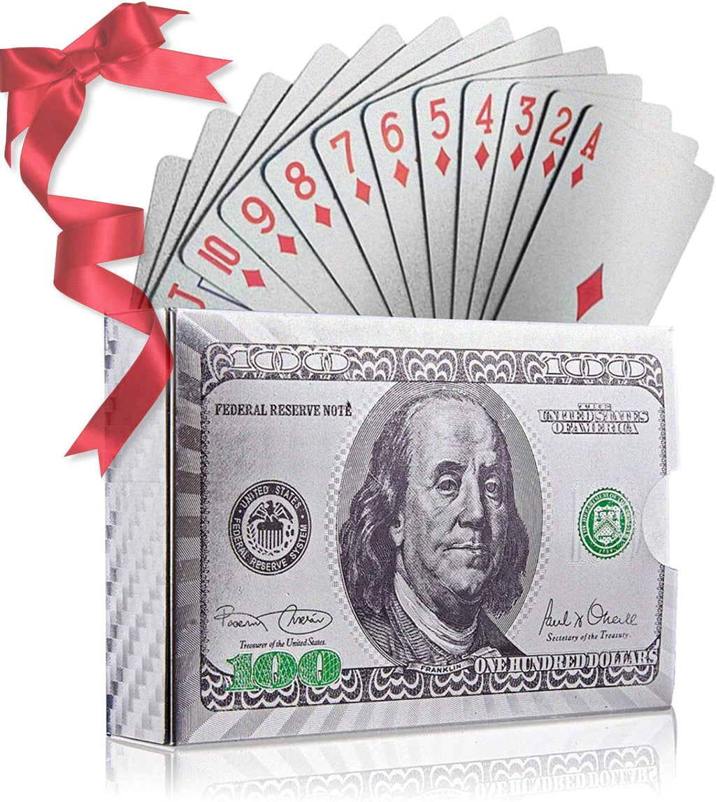 Gold/Silver/Black and Blue/Black and Red/Black and Golden Foil Plying Cards, best for playing indoor and outdoor with friends and family, Smooth Shuffling, Waterproof, Cheapest in prices, Imported Quality Cards, Tash, Poker Deck