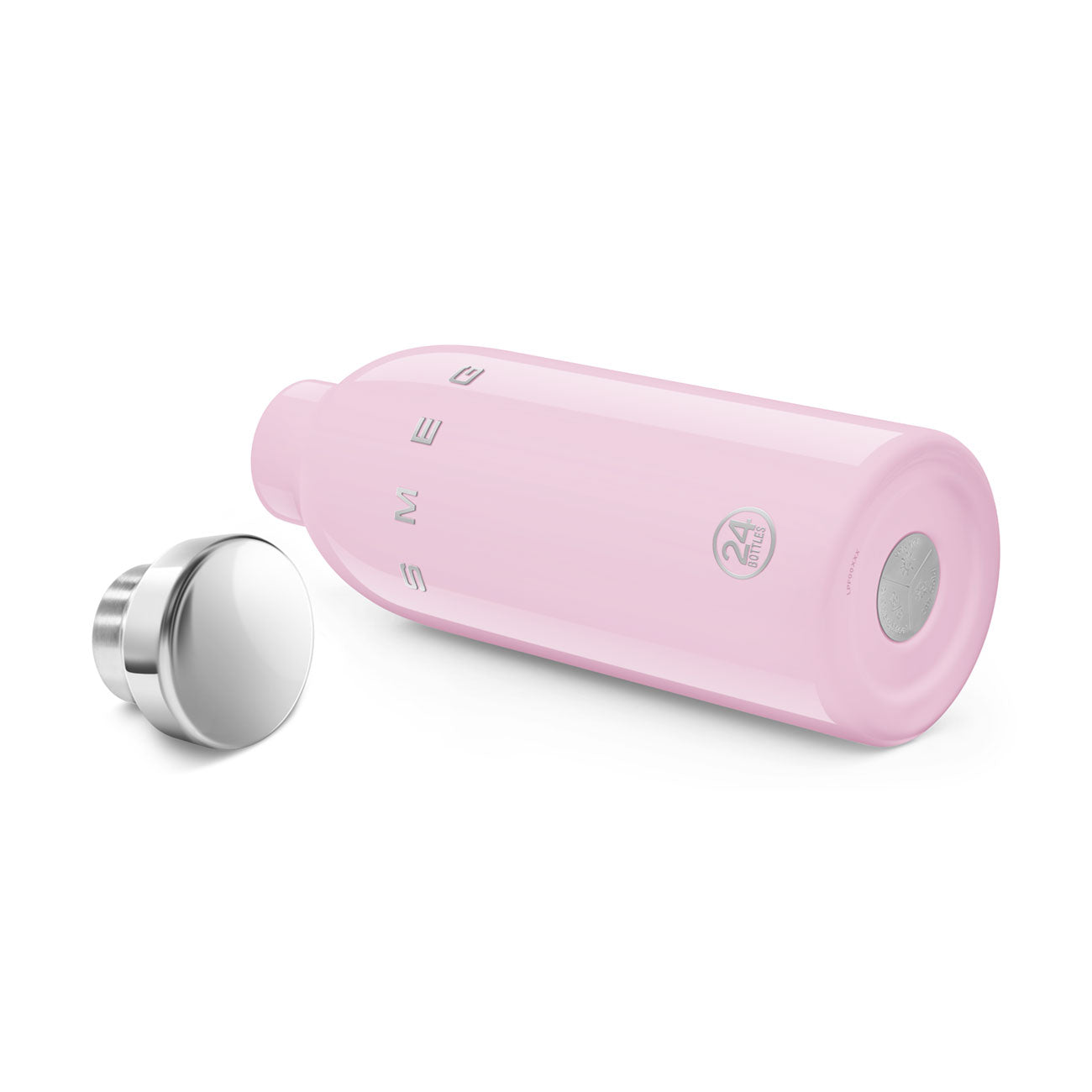 SMEG Insulated bottle pink