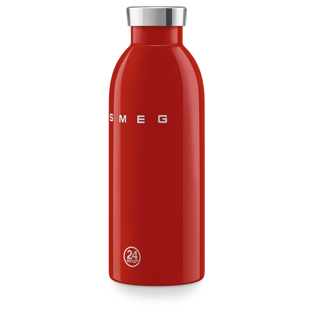 SMEG Insulated bottle red