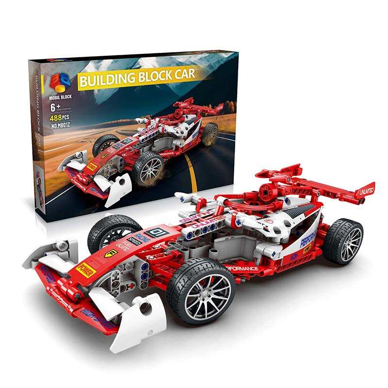 High speed racing car building blocks