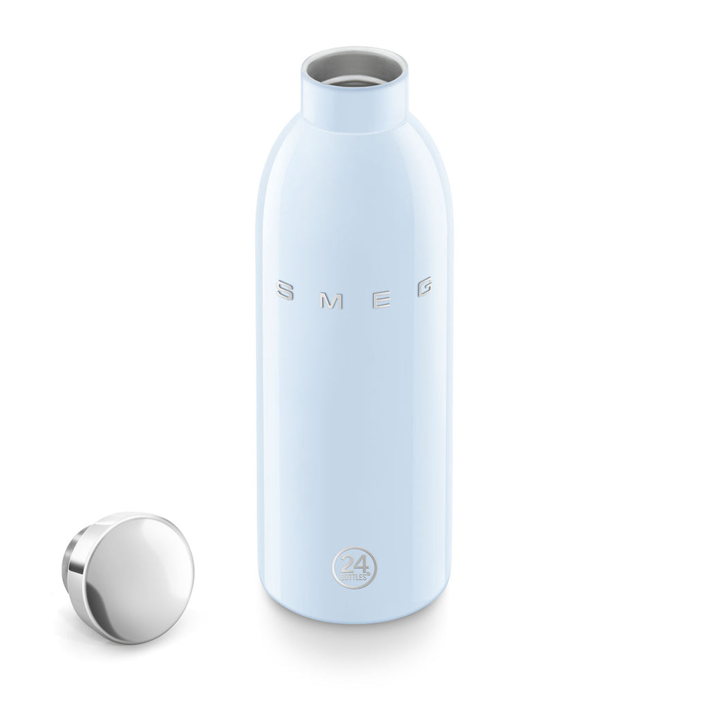 SMEG Insulated bottle pastel blue