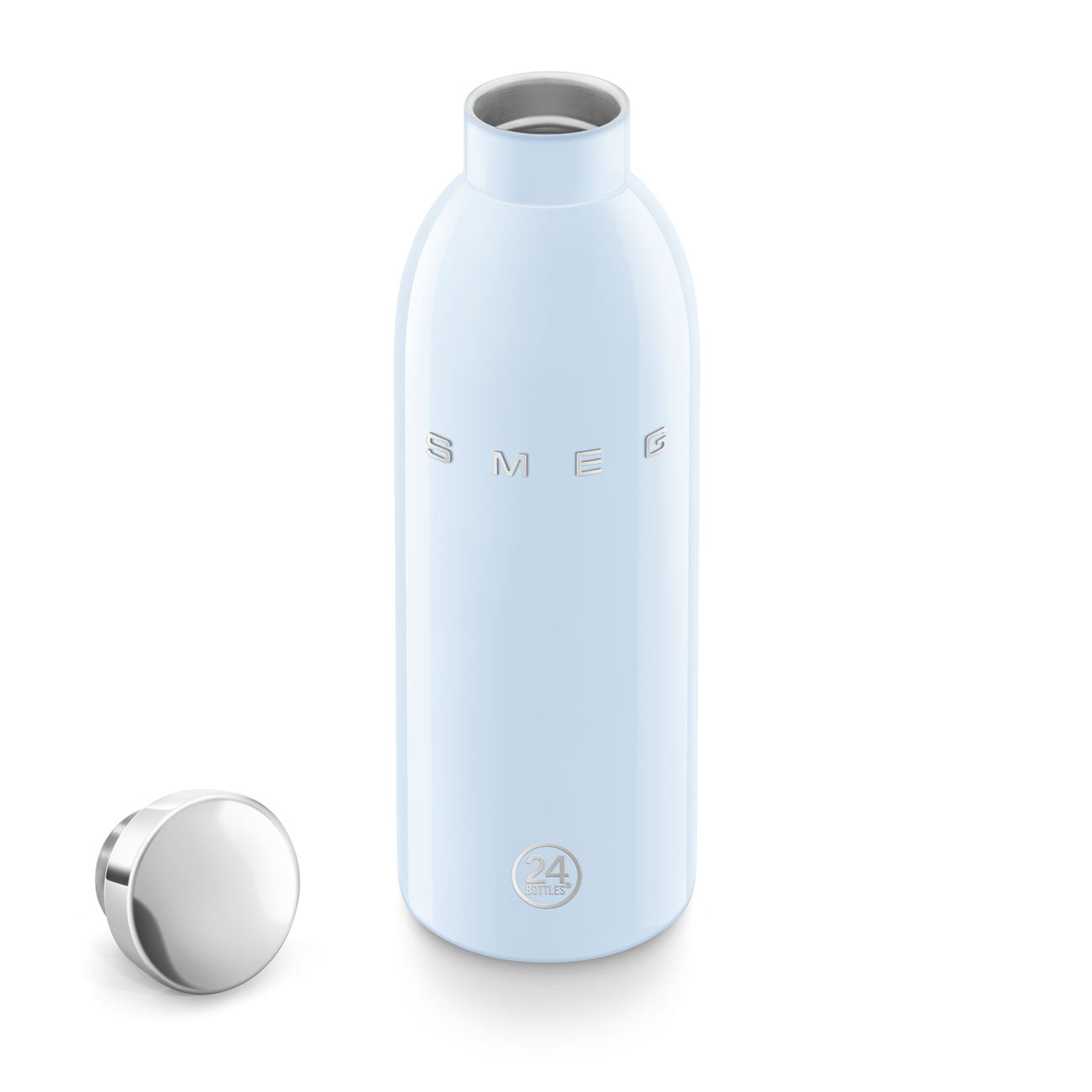 SMEG Insulated bottle pastel blue