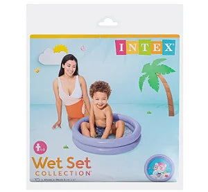 Intex wet set pool