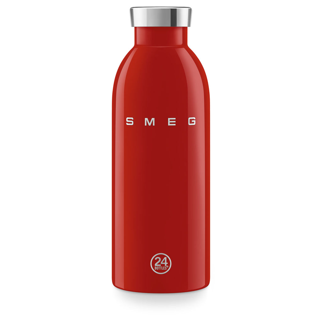 SMEG Insulated bottle red