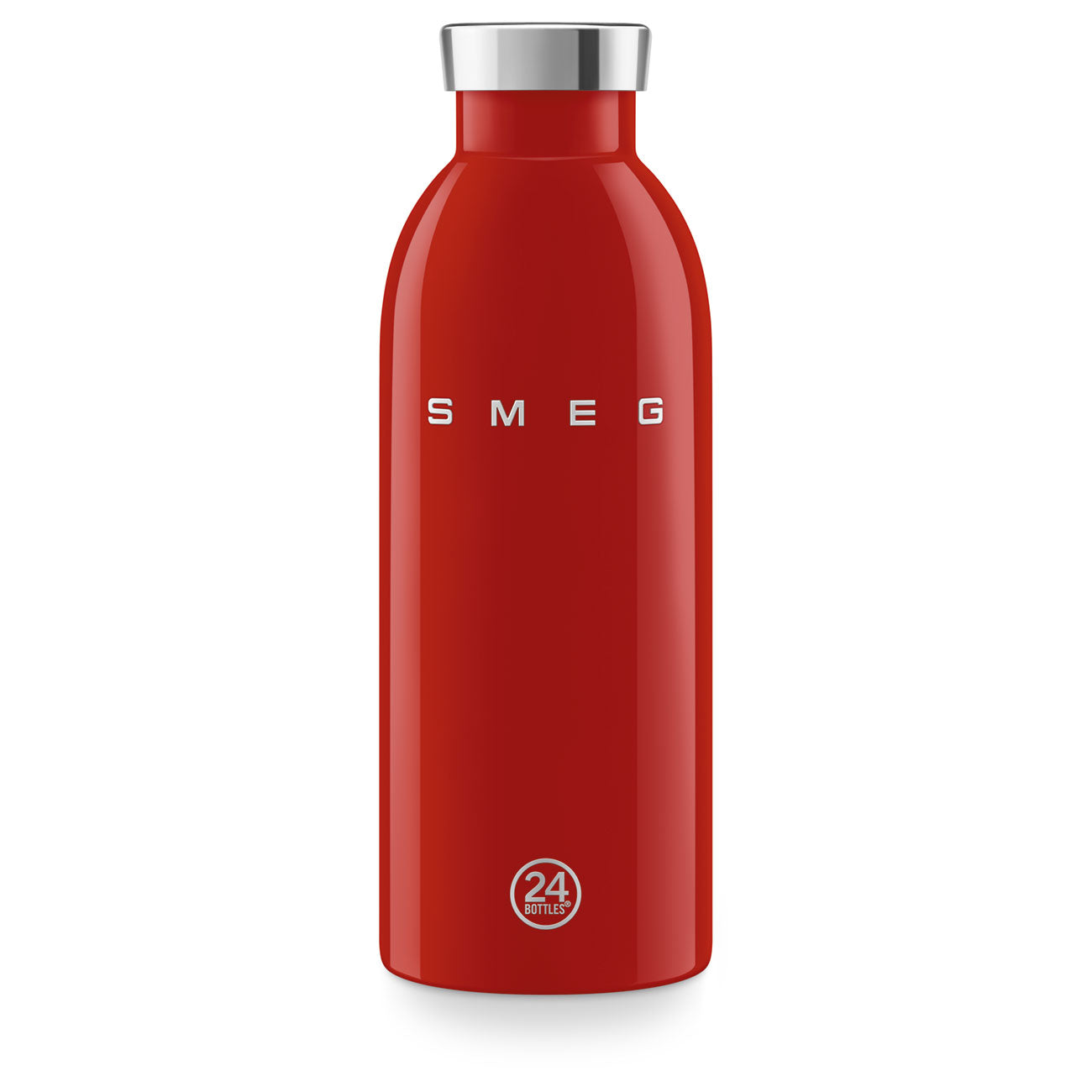 SMEG Insulated bottle red