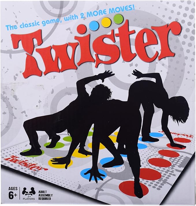 Twister Mat Toy For Kids - Multi Color