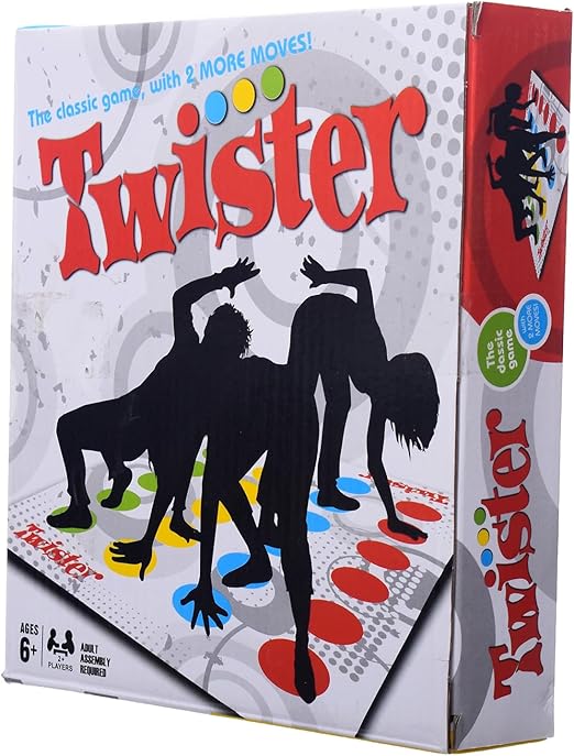 Twister Mat Toy For Kids - Multi Color