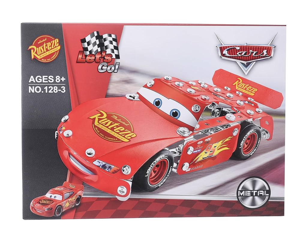 Meccano Metal Lightning Car