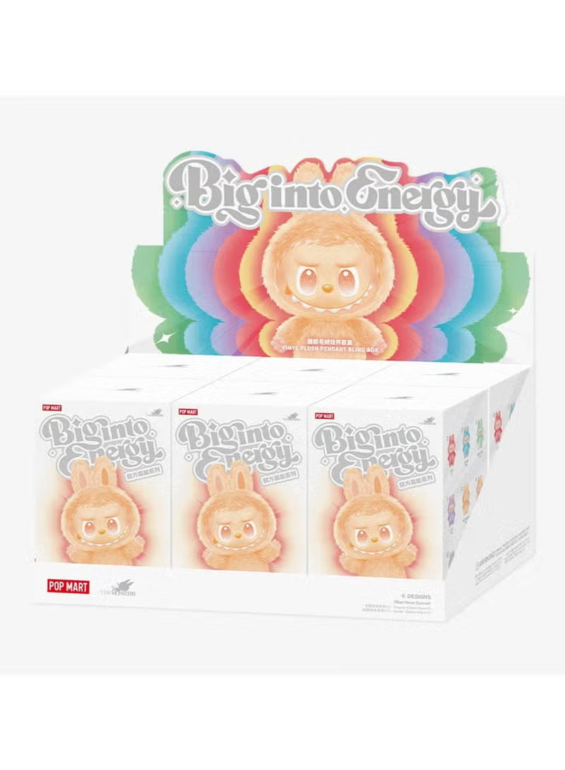 Authentic Labubu The Monsters Big into Energy Series Vinyl Plush Pendant