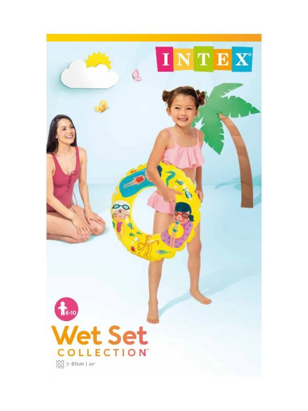 Pool Floats Kids Intex Ocean Reef Swim Ring