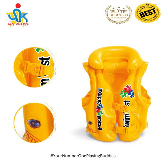 Inflatable Intex Deluxe Baby Pool School Swim Vest