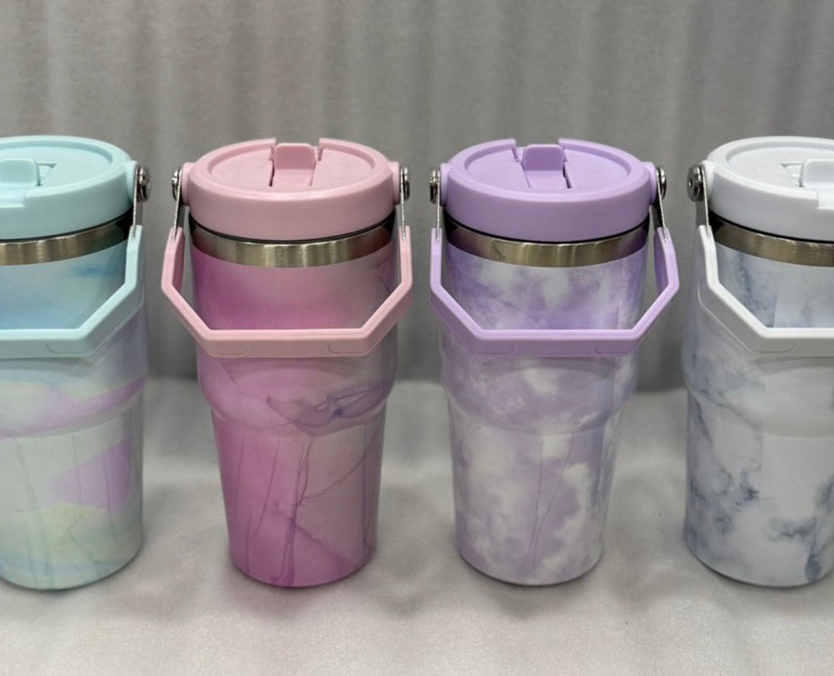 MSZM Pastel Series Tumbler— Marble small