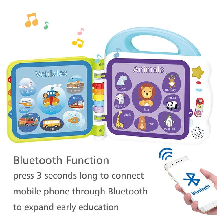 108 Kids Words Book with Bluetooth - Multi Color