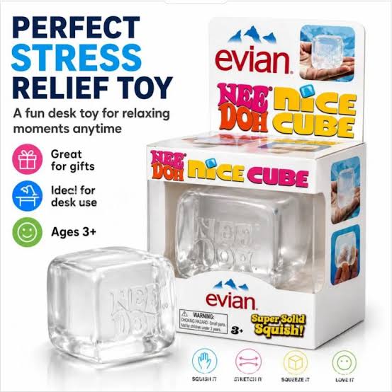 Evian NeeDoh Squishy