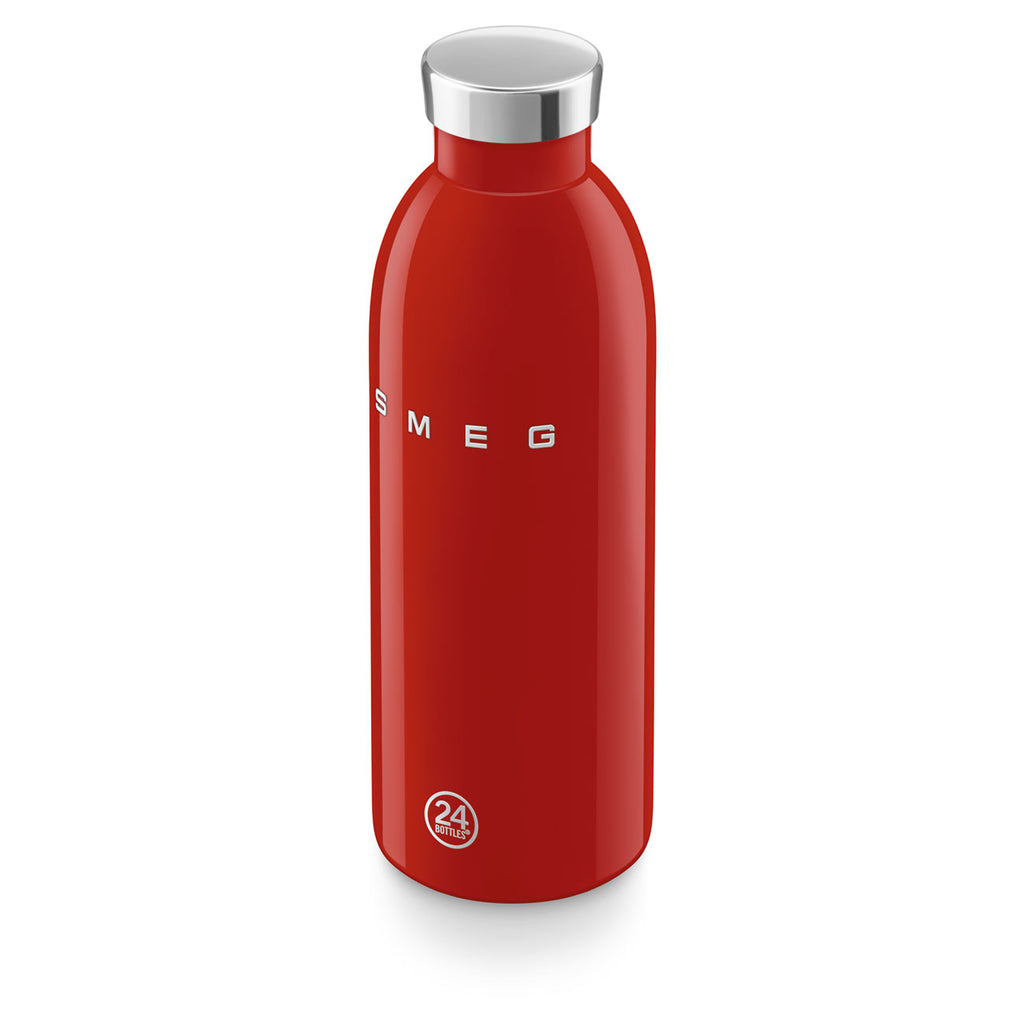 SMEG Insulated bottle red