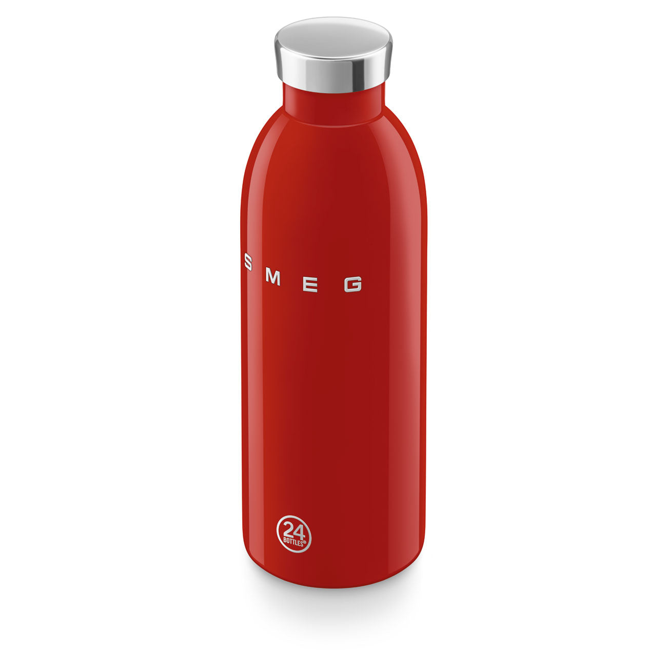 SMEG Insulated bottle red