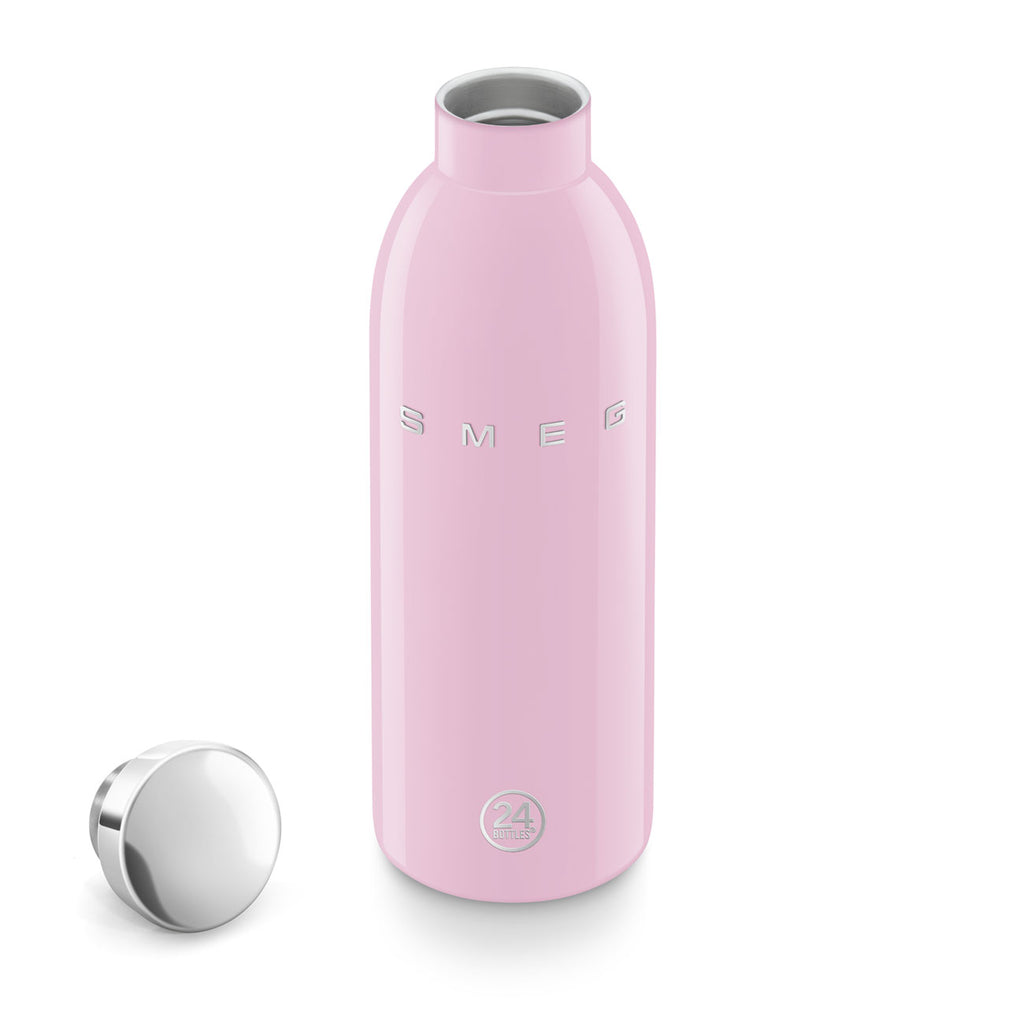 SMEG Insulated bottle pink