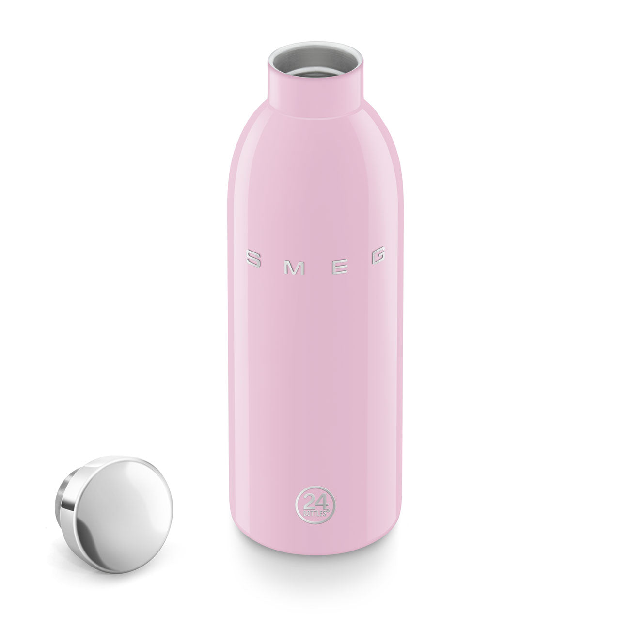 SMEG Insulated bottle pink