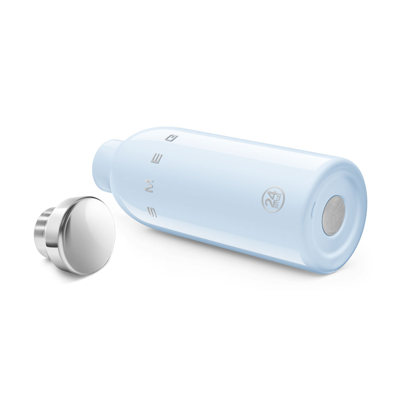 SMEG Insulated bottle pastel blue