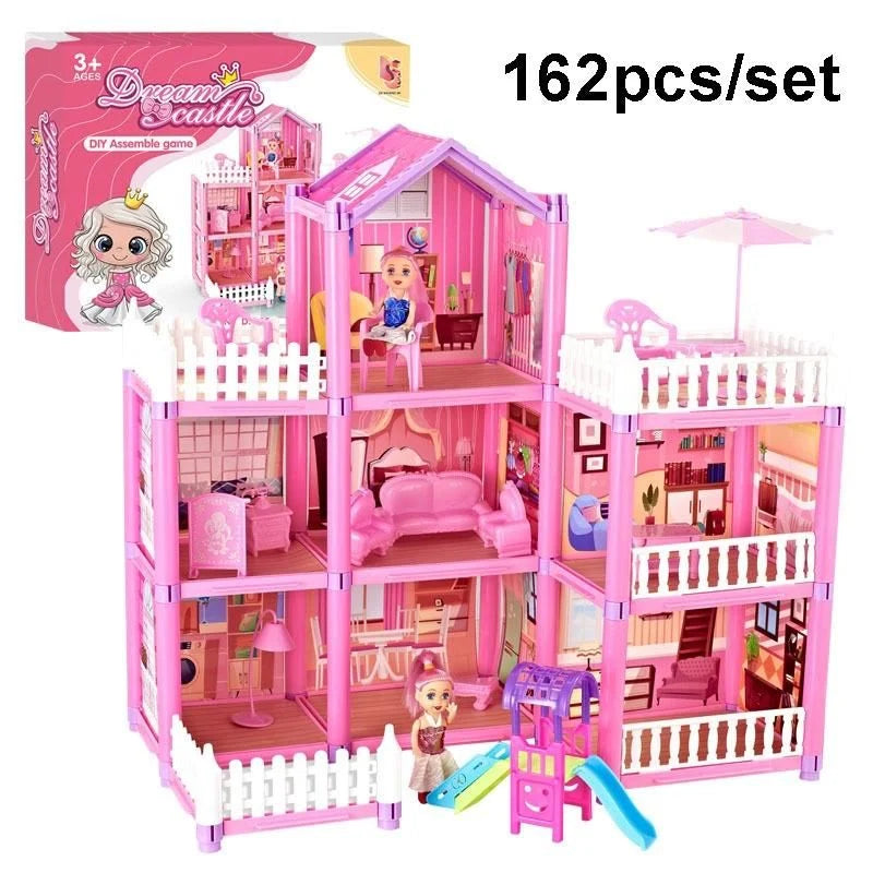 Dream Castle DIY Assemble Doll House