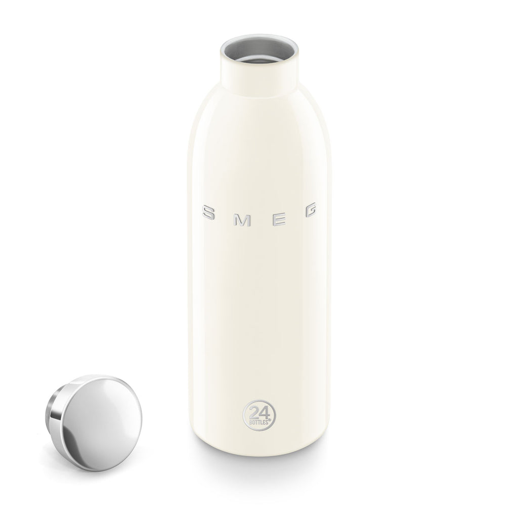 SMEG Insulated bottle off white