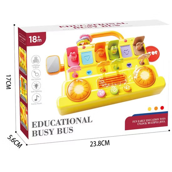6in1 Educational Busy Bus
Activity Busy Board For Toddlers -
B69