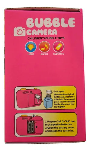 Automatic Bubbler in the Shape of a Camera