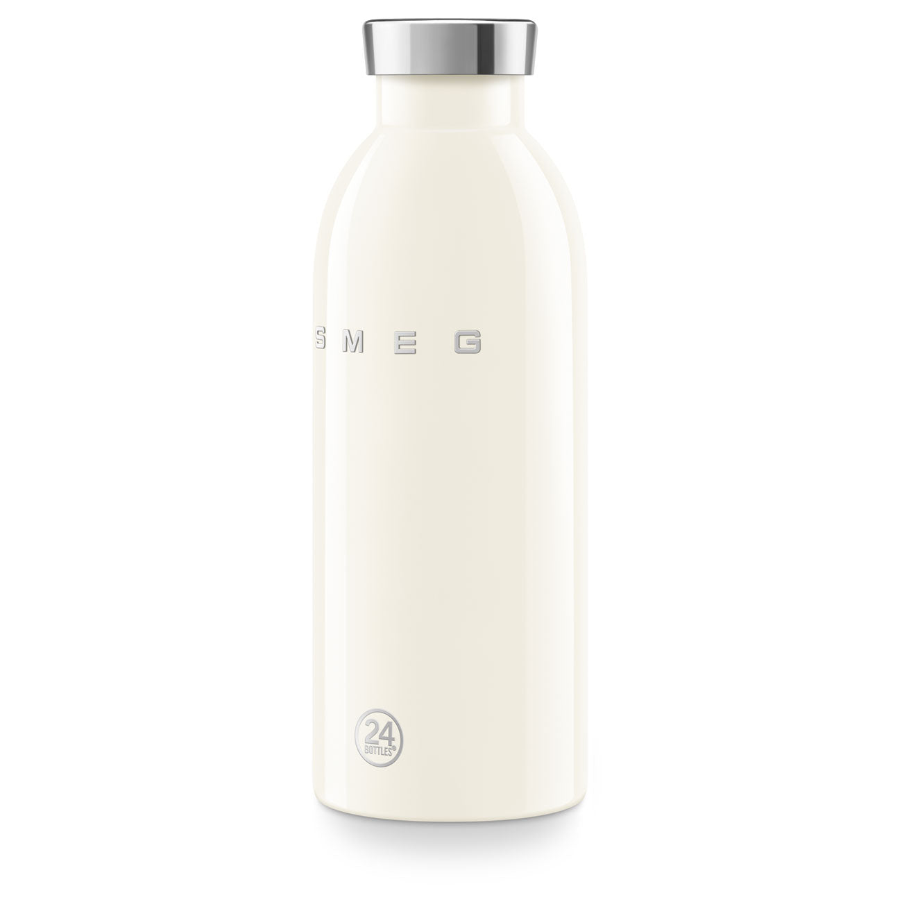 SMEG Insulated bottle off white
