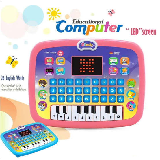 Educational Computer Learning Pad for kids (pink)