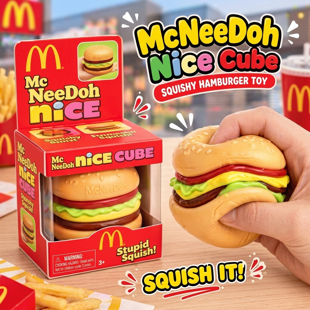 Mcdonalds Burger Squishy