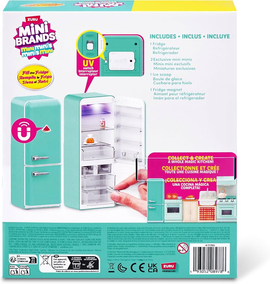 Orignal ZURU Mini Brands Fill the Fridge Playset (Series 1)