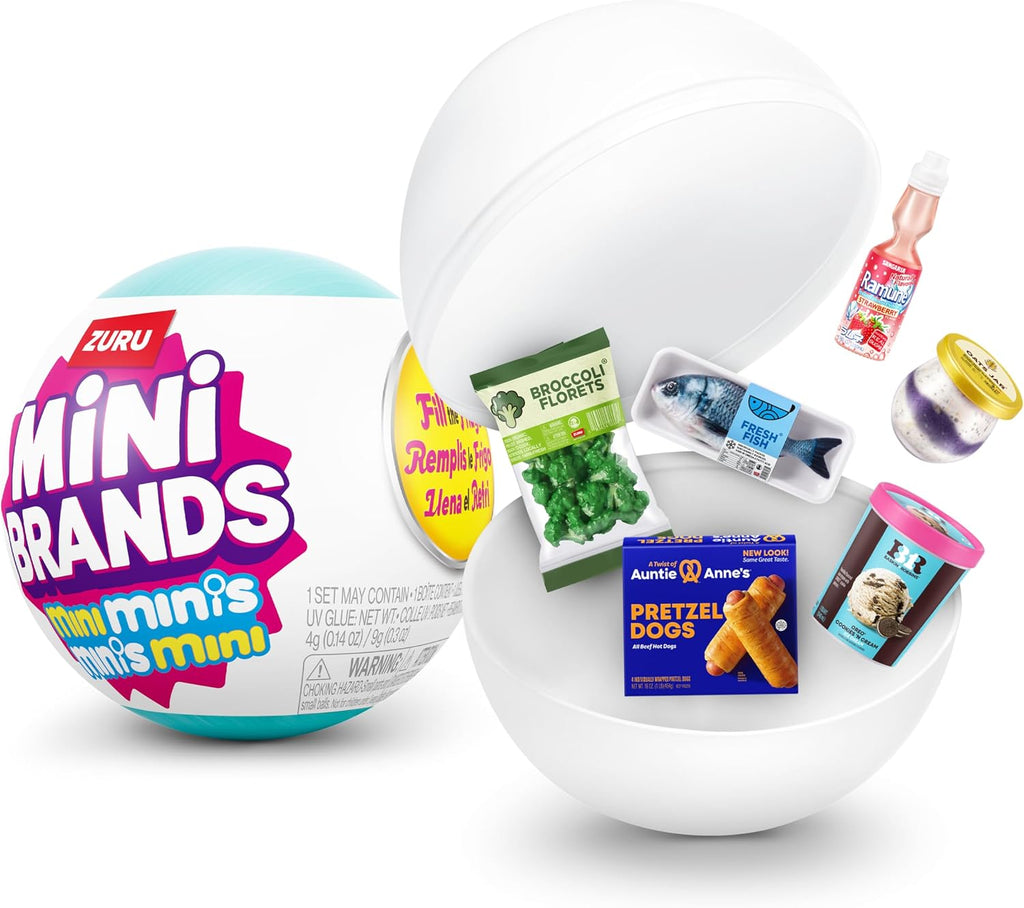 Orignal ZURU Mini Brands Fill the Fridge Playset (Series 1)