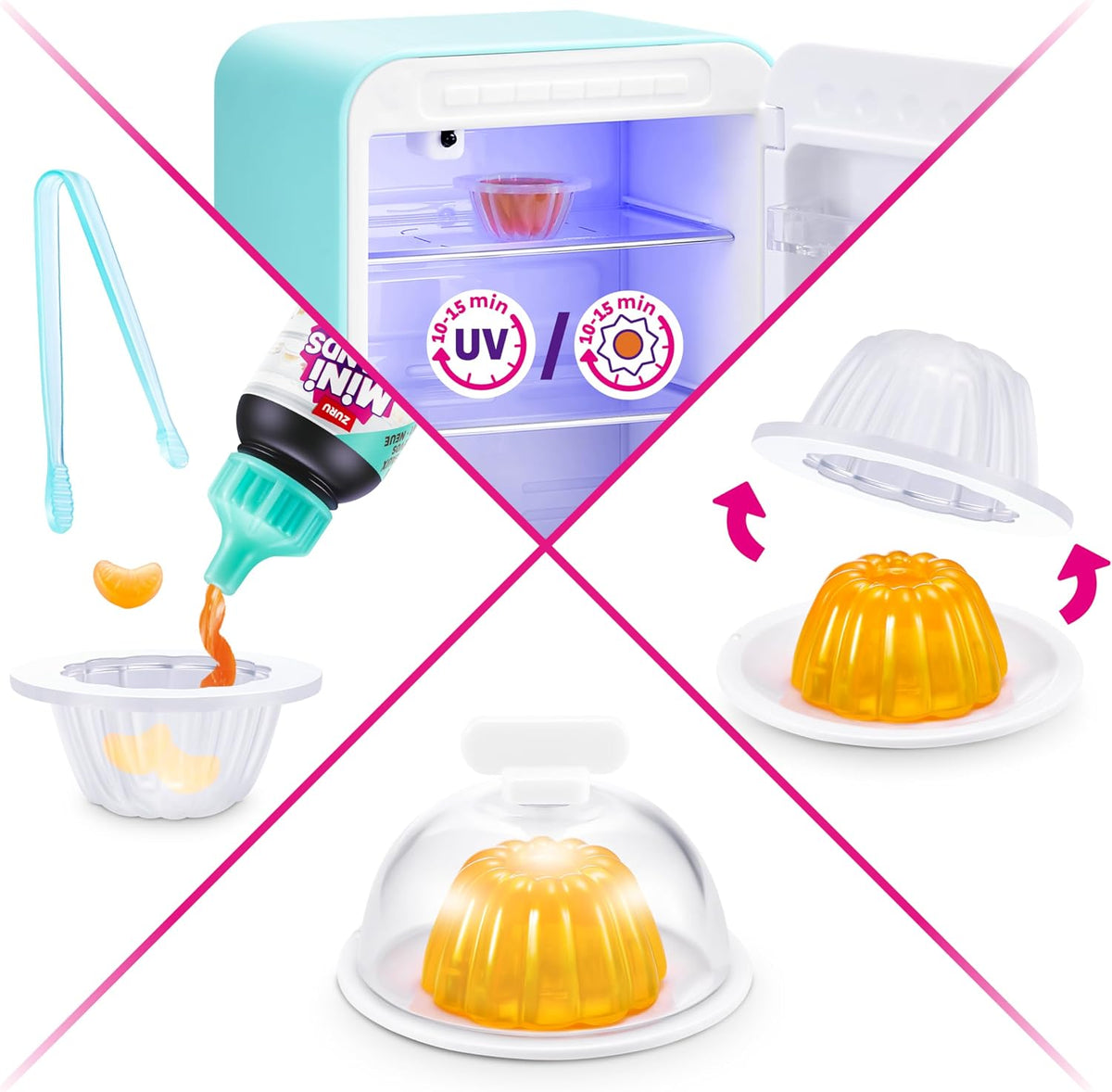 Orignal ZURU Mini Brands Fill the Fridge Playset (Series 1)