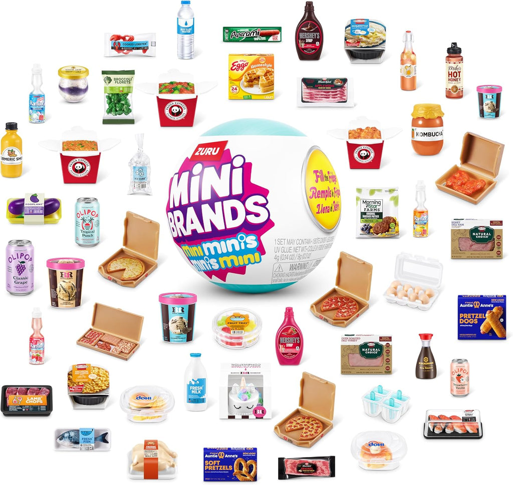 Orignal ZURU Mini Brands Fill the Fridge Playset (Series 1)