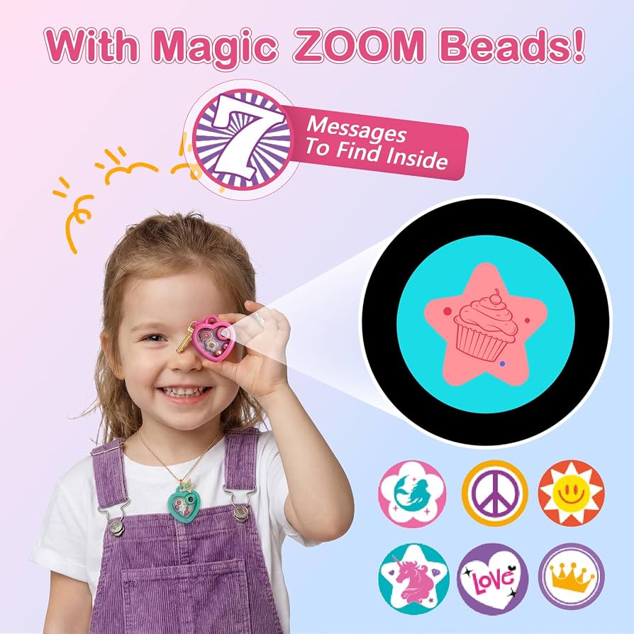 Love & Locket Girls’ Jewelry Making & Beauty Set