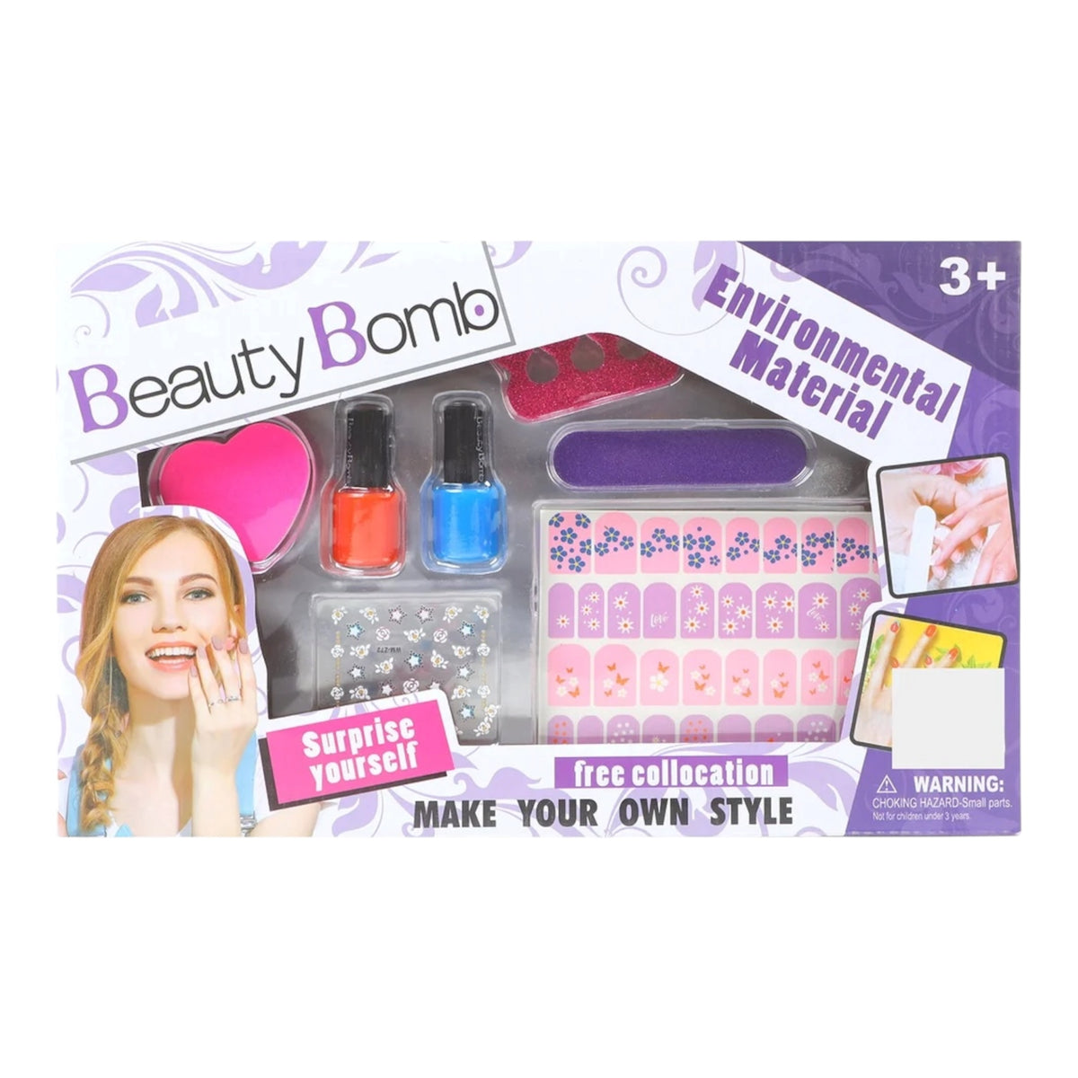 Beauty Bomb DIY Nail Art & Manicure Set