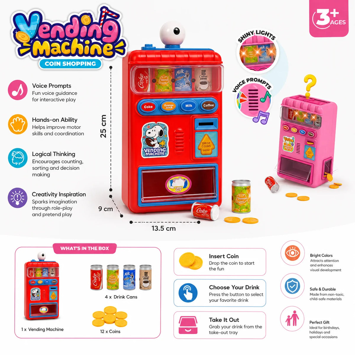 Vending Machine Toy - Real Shopping