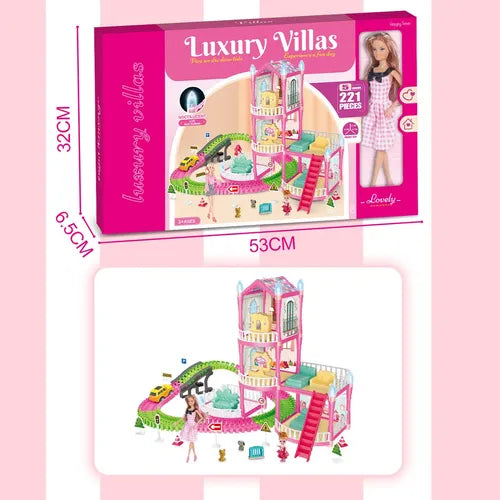 Luxury Villas multi-level dollhouse