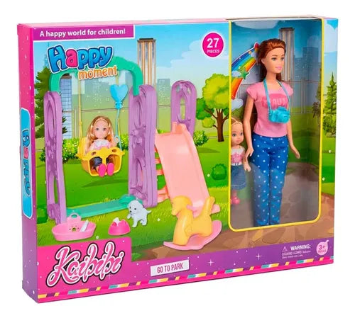 Kaibibi Happy Moment Go to Park doll playset.