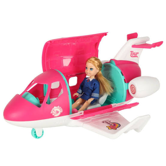 Shemy Fun Airplane doll playset