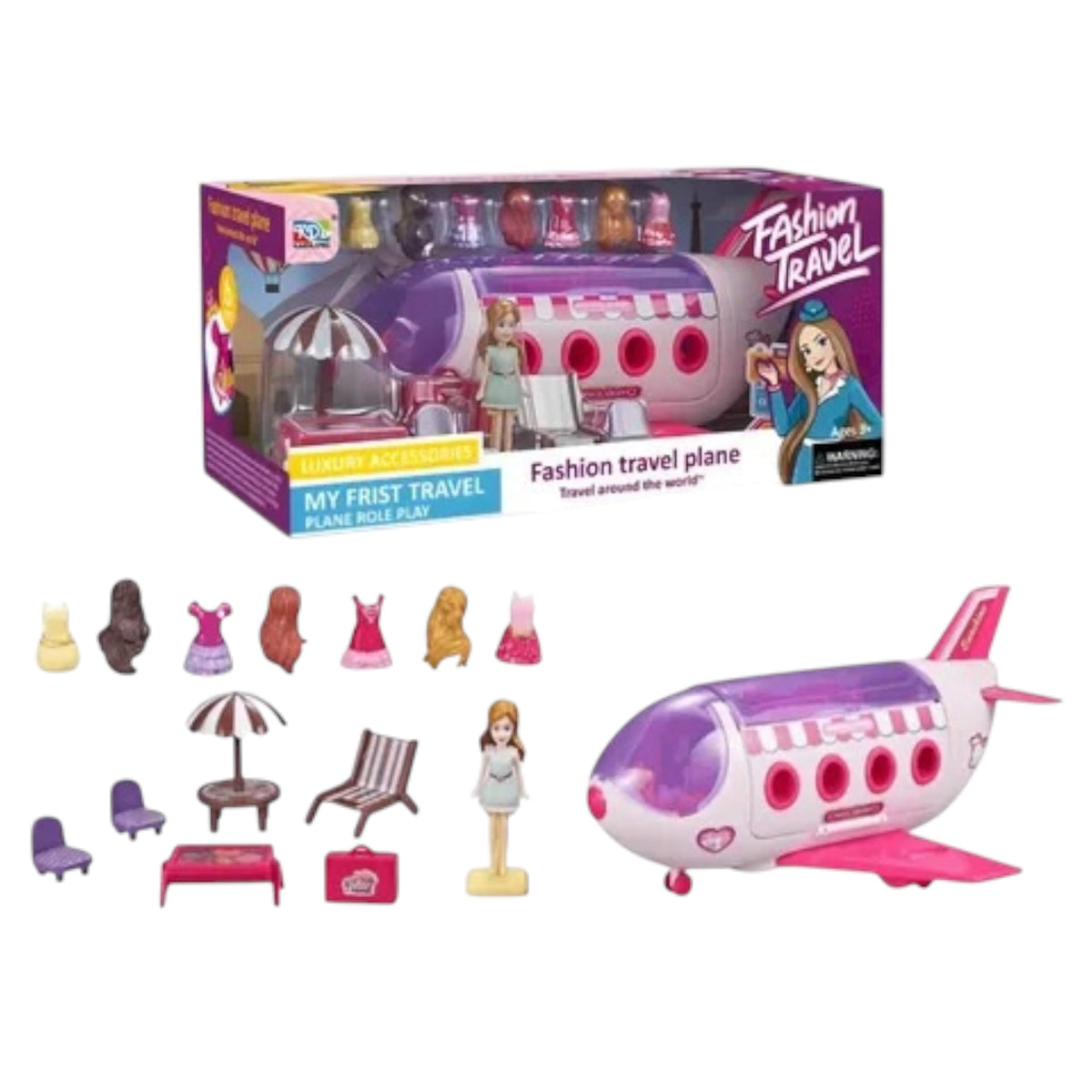 Fashion Travel Plane