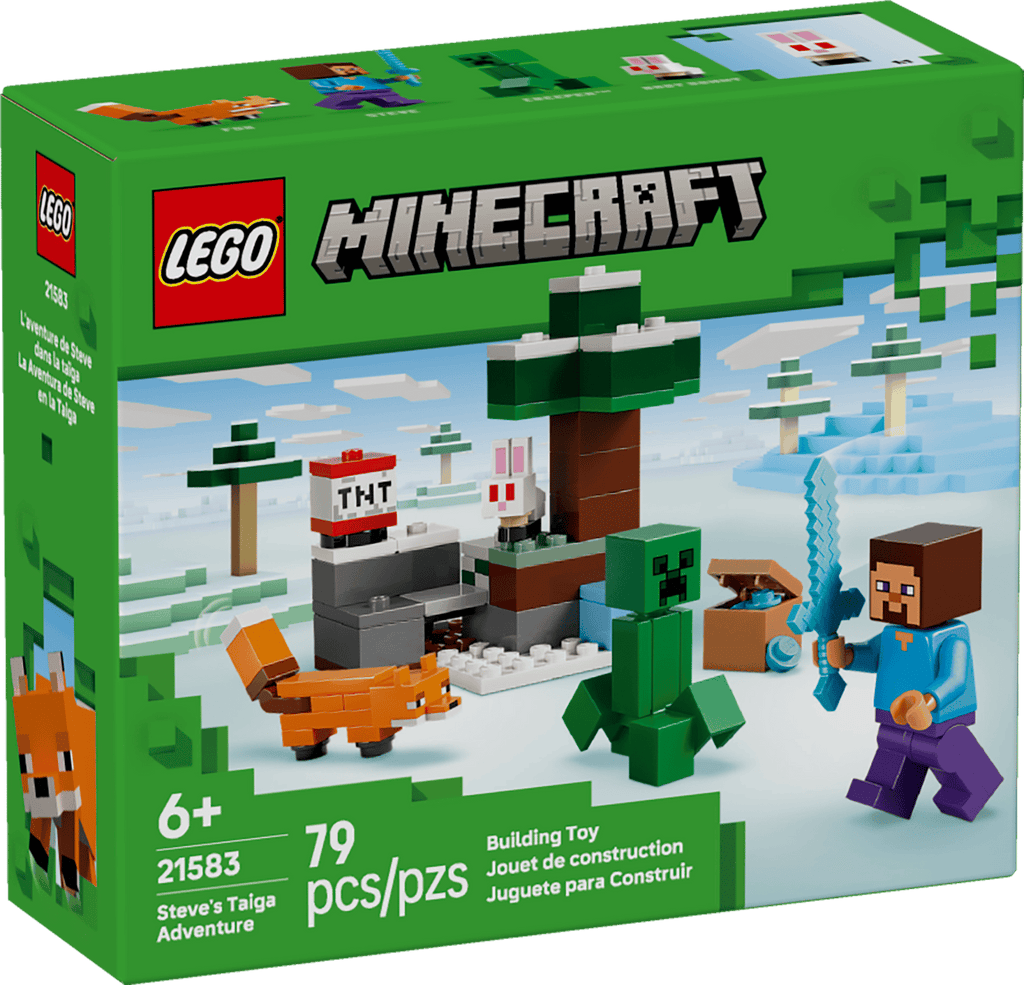 Minecraft®
#21583
Steve's Taiga Adventure
