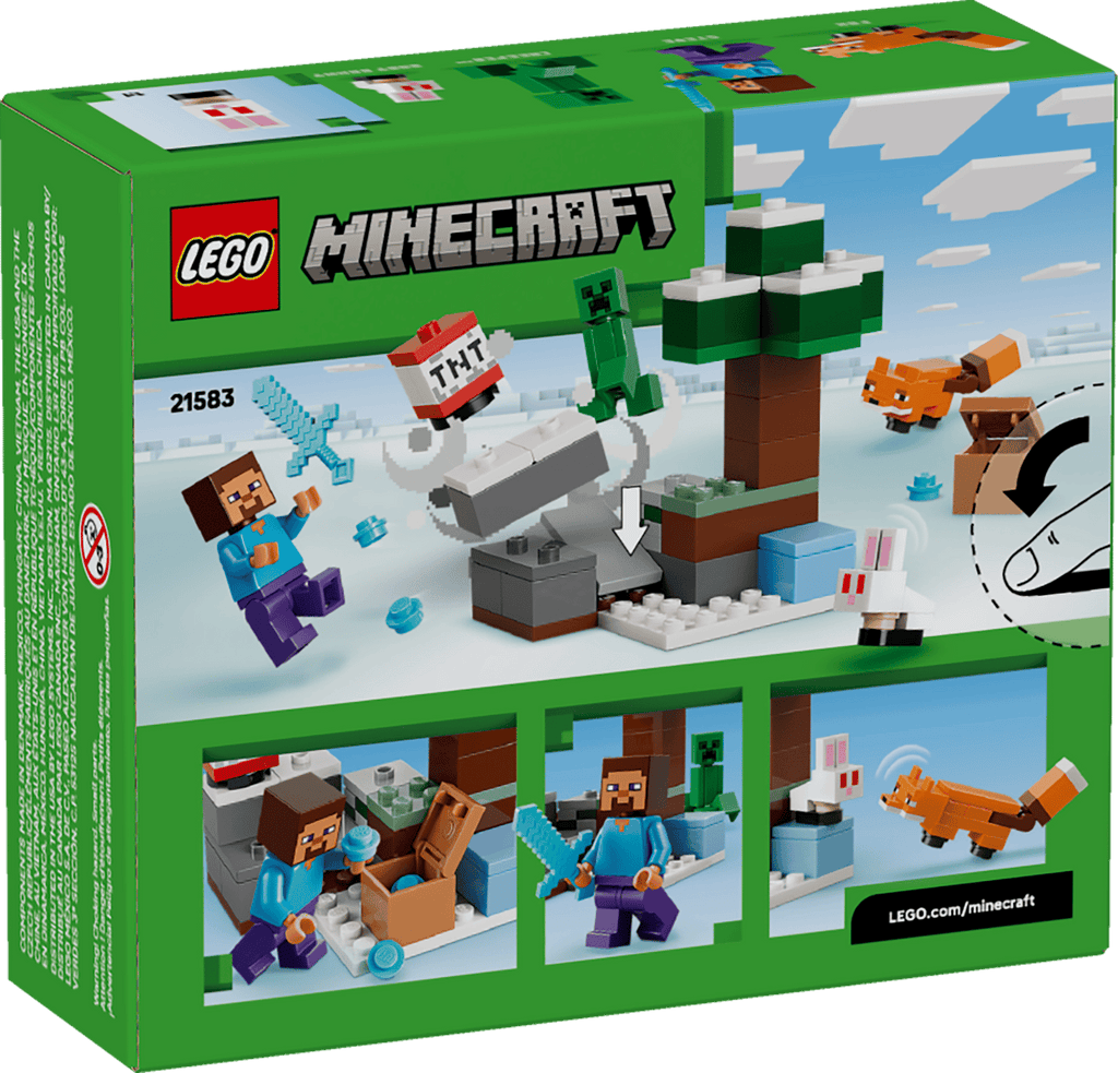 Minecraft®
#21583
Steve's Taiga Adventure