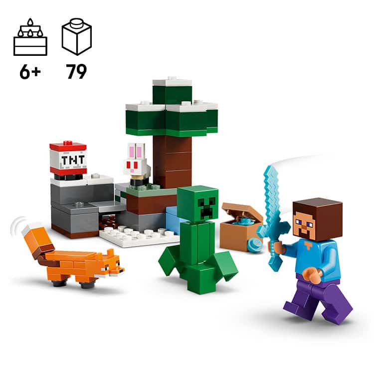 Minecraft®
#21583
Steve's Taiga Adventure
