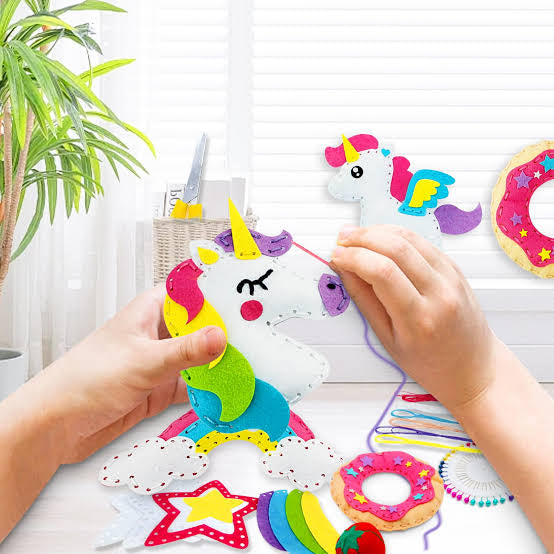 Unicorn Sewing Craft Kit for Girls – Creative DIY Stitching Set